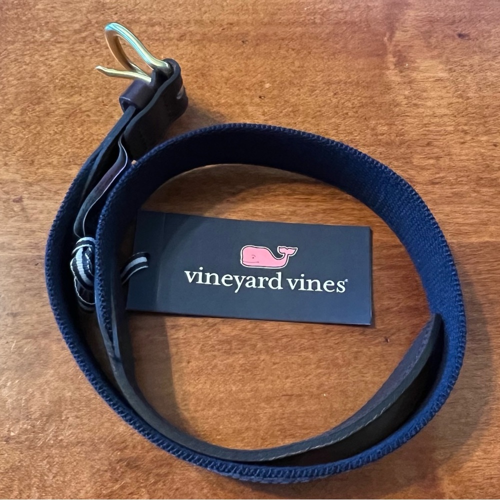 Perfect, Vineyard Vines Boys classic well canvas club belt